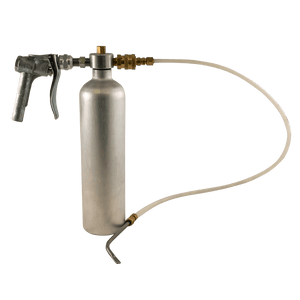 An image of a metal canister with a spray handle and a tube with a 7-inch spray nozzle rod attached to it.