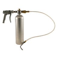 An image of a metal canister with a spray handle and a tube with a 7-inch spray nozzle rod attached to it.